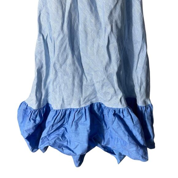 Sachin + Babi Anthropologie Linen Halter Top Size Small - Picture 6 of 10